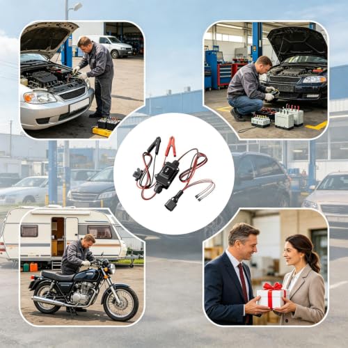 Diagnóstico de vehículos con lector de código de error de motor y batería para garaje 4