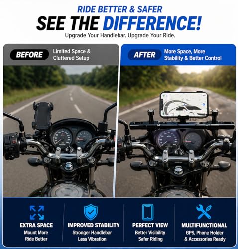 LOVMOTO CNC Aluminum Handlebar Cross Bar - Image 6