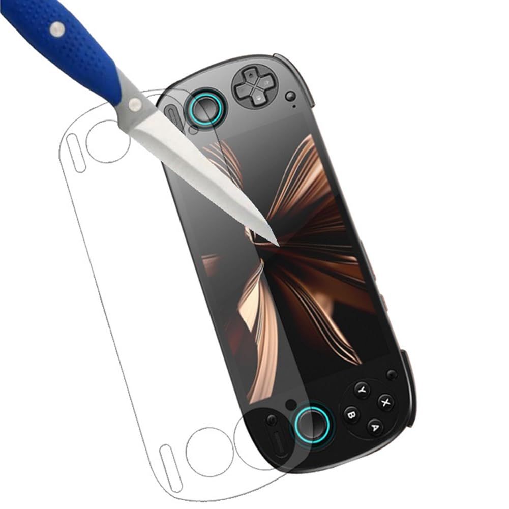 Pellicola proteggi schermo per Retroids Pocket 5 [1-Pack] 9H Game Console Pellicola Protettiva Pellicola Protettiva in Vetro Temperato Pellicola Protettiva per Retroids Pocket 5 Console