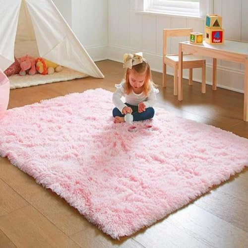 Tapis en fourrure salon et couverture de lit douce décoration 140x200 - 2