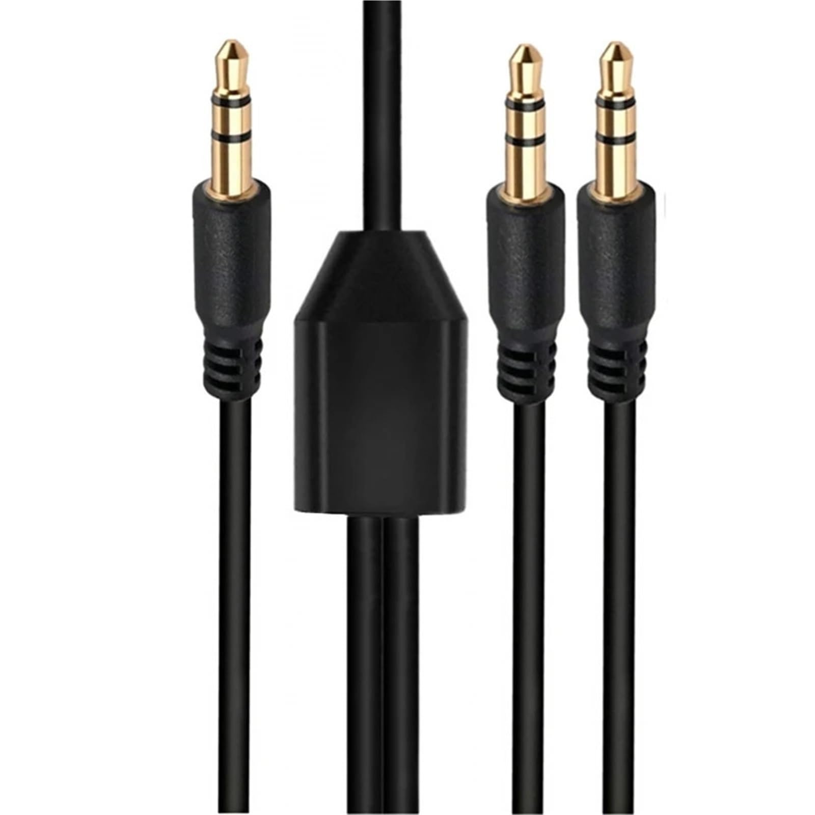 Rozdzielacz 3,5 mm gniazdo słuchawkowe kabel audio 3,5 mm kabel 1 męski na 2/3/4/5/6 męski kabel AUX rozdzielacz adapter do zestawu słuchawkowego komputera (1 do 2,1 m)