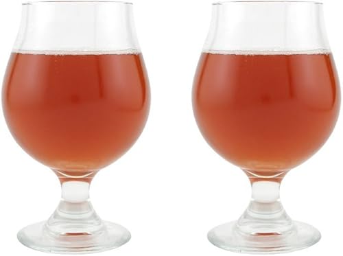 Libbey Vaso de cerveza Belga, juego de 2, Transparente