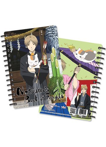 Great Eastern Entertainment Natsume's Book Of Friends Nyanko Spiral Notebook by Great Eastern Entertainment