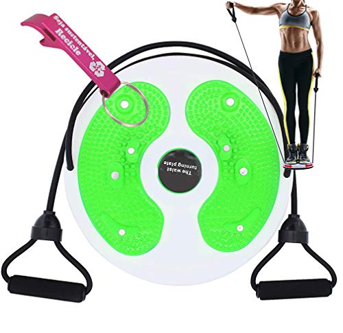 Disco de Torção Cintura Waist Twist Terapia Magnética Verde + Chaveiro CBRN16105