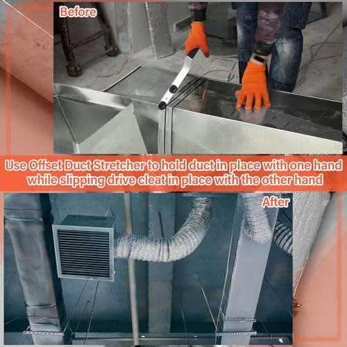 Écarteur de conduit pour assembler les tubes de ventilation sans forcer