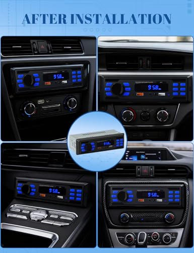 Radio para Auto Bluetooth Single DIN con Control y Manos Libres miniatura 6
