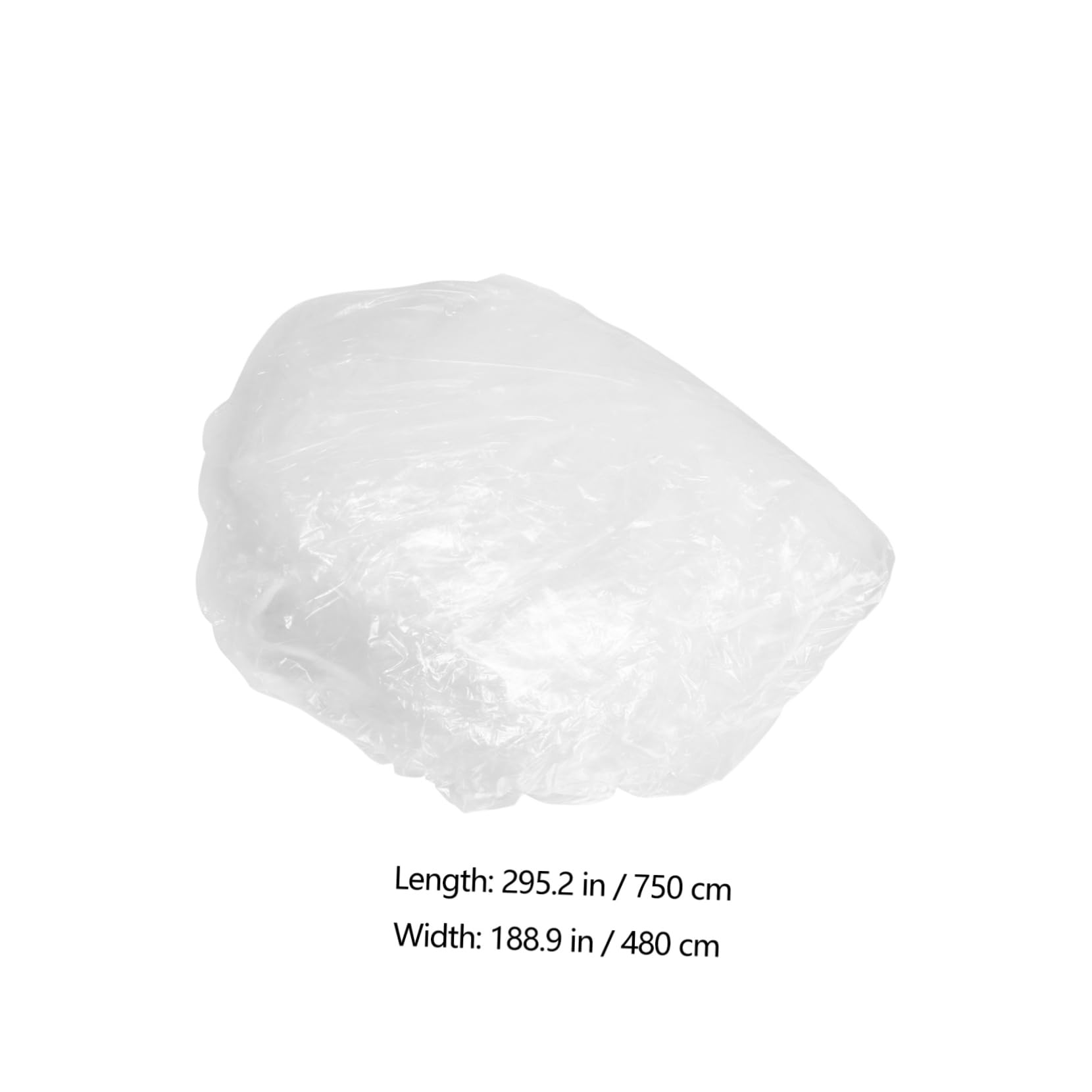 OUNONA Car Jacket Plastic Car Cover for SUV Truck Rainproof Dustproof Scratch Resistant Easy to Replace — view 3