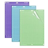 Likcut Schneidematte, 21,5 cm x 30,5 cm, für S41 Plotter (StandardGrip, LightGrip, StrongGrip, FabricGrip), 3 Stück