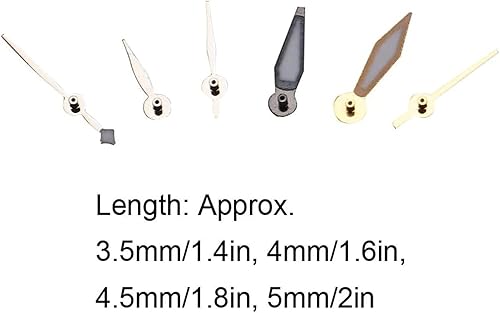 Miniatura 3 de Piezas de repuesto de mano de reloj Punteros para reloj 7750 Kit de manecillas de reloj Accesorios modificados Movimiento Puntero de reloj