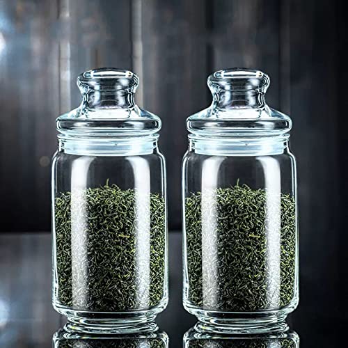 Boîtes à thé en verre avec couvercles hermétiques pour snack - 8