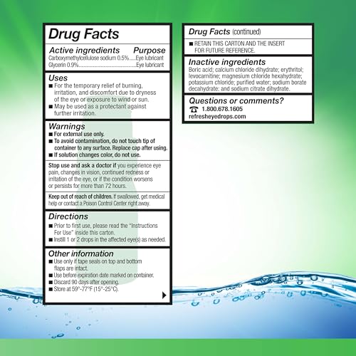 Image of Bundle of Refresh Tears Preservative-Free Tears Lubricant Eye Drops, 0.33 fl oz (10 mL) + Refresh Digital Lubricant Eye Drops, 0.33 Fl Oz (Pack of 1)