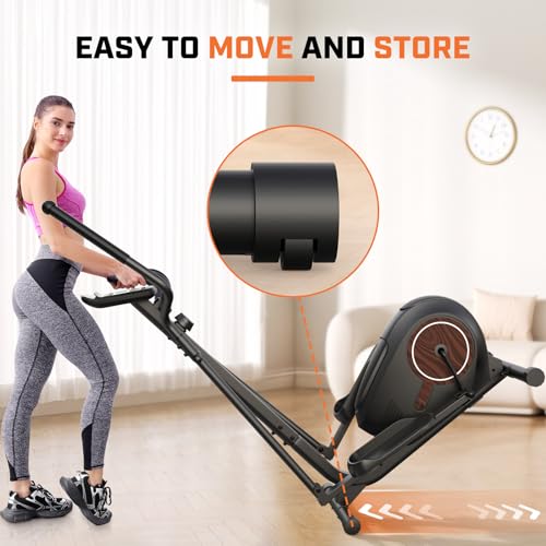 Image of ANCHEER Elliptical Exercise Machine, Elliptical Trainer for Home Gym, Exercise Equipment 500Lbs Max Weight