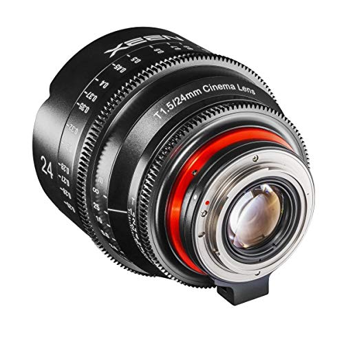 XEEN Cinema 24mm T1,5 Canon EF Vollformat Objektiv MF Cine Video Lens für hohe Auflösungen mit Follow Focus Zahnkränze – Bild 5