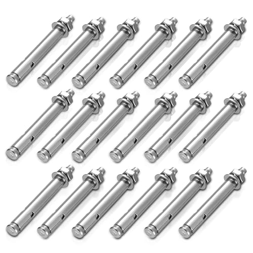 Schwerlastdübel, 18 Stück Schwerlastanker M8 Edelstahl...