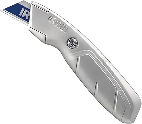 IRWIN Cuchillo utilitario, hoja fija (2081101), gris