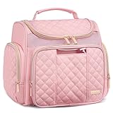 Large Toiletry Bag for Women Men,Bathroom Bag,Water Resistant Shower Bag,Makeup Bag,Toiletry Bags for Traveling,Hanging Toiletry Bag with Transparent Waterproof Phone Pocket (Pink)