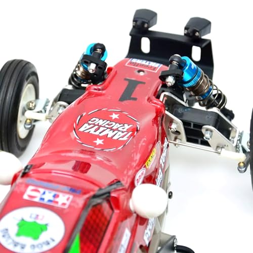 HobbyMarking Aluminum Front Shock Plate/Damper Tower for Tamiya ORV Chassis The Frog Subaru Brat RC Off-Road Car Option Parts