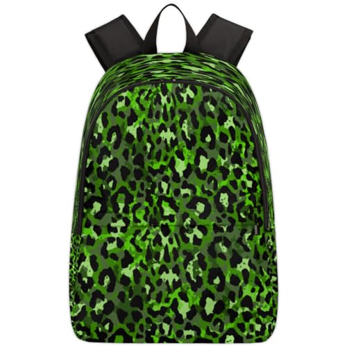 Sac à dos d'école léopard TropicalLife 17.4 L idéal pour le collège et les sorties