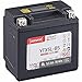 Produktbild Accurat Motorradbatterie YTX5L-BS - 12V, 5,5Ah, 100A, vorgeladen, wartungsfrei, LCD Display - Starterbatterie, LiFePO4 Batterie in Erstausrüsterqualität für Rasentraktor, Roller, Motorrad, Quad