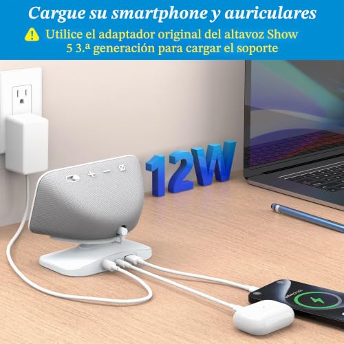 Soporte para Show 5 base de carga para teléfonos y relojes 3