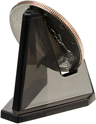 Vista 45 de Hipiwe - Soporte de caballete de acrílico transparente para exhibir monedas, Air-Tite, monedas, relojes de bolsillo, cápsulas, medallas