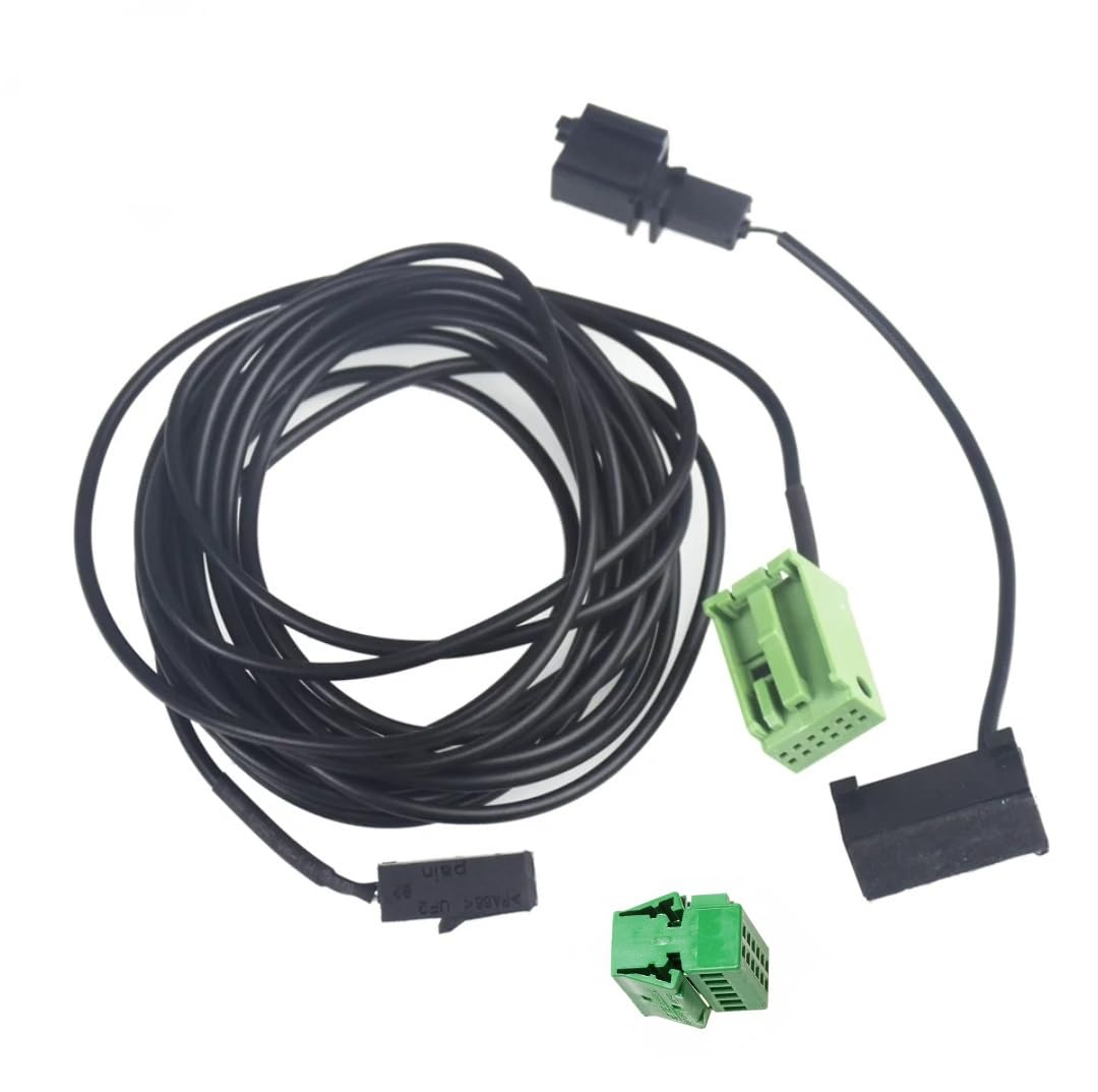 Daniko Sterowanie głosowe Mikrofon Bluetooth Wiązka przewodów do VW RNS510 RNS315