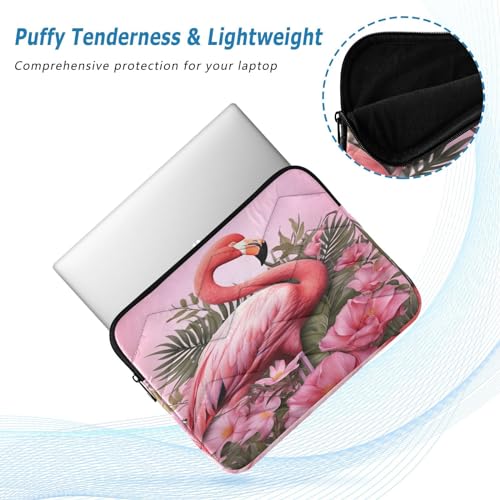 Funda para portátil 13-14 pulg rosa flamenco impermeable y antichoque miniatura 5