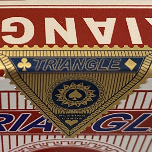 Home Run Games Triangle Playing Cards, Red #TOP4