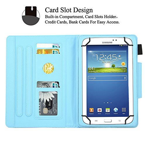 Artyond Universal 7.0 Inch Tablet Case,Slim Folio Stand With Card Slots Protective Case For Samsung Galaxy Tab 7.0,Kindle Paperwhite 6.8,Kindle Hdx7,And 6.5-7.0 Inch Android Tablets (Life Tree) #TOP2