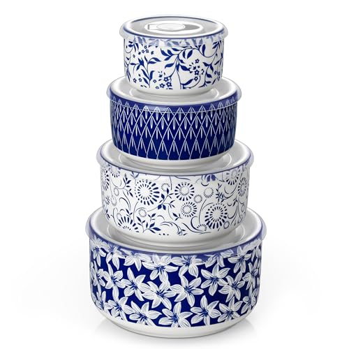 vancasso Nesting Bowls with Lids