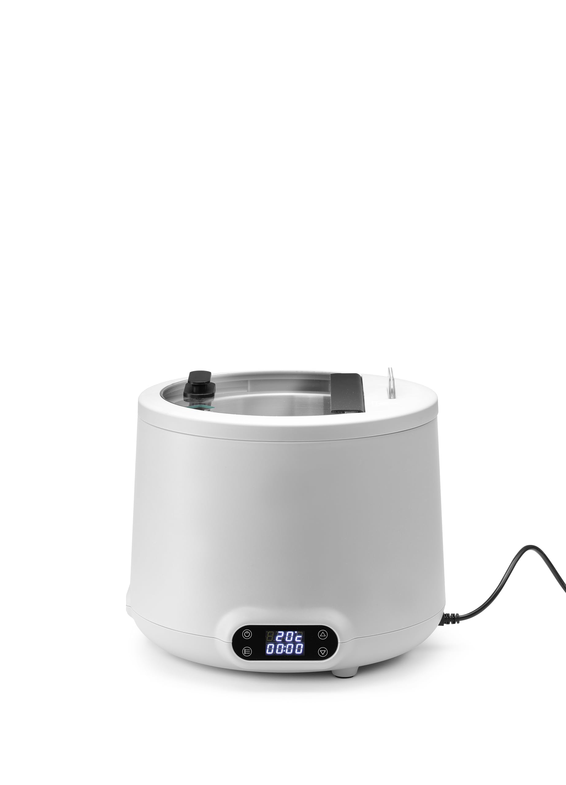 HENDI Bollitore per zuppa elettrico UNIQ per buffet, 8L, 35-85°C, 220-240V, 500W, ⌀365x(H)325mm, alluminio, acciaio inox, PP, vetro temperato, bianco