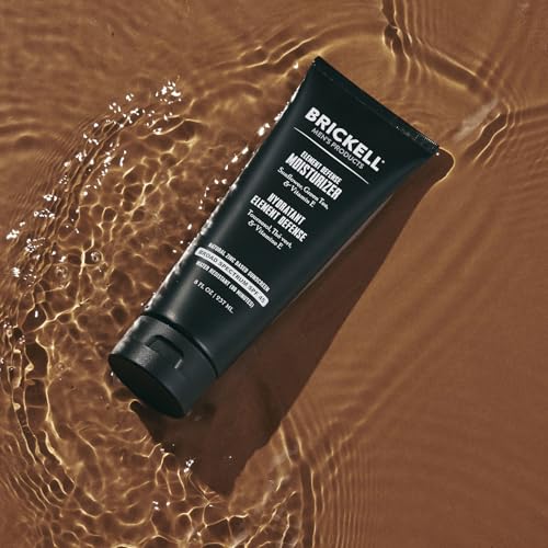 Brickell Men's Element Defense SPF45 Moisturizer for Men, Natural & Organic, Zinc Oxide Mineral Sunscreen, Hydrates and Protects Skin Against UVA/UVB Rays, 8 Ounce, Unscented - Image 3