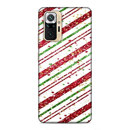 Image of Printed Mobile Back Hard Case Cover for Xiaomi Redmi Note 10 Pro Max | Glitter, Christmas, Stars, Shine A-2194