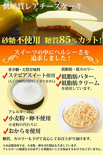 糖質85%カット レアチーズケーキ 5号の商品画像 2