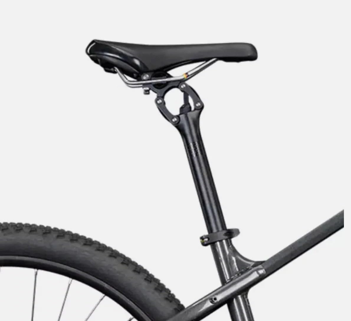 Surface Parallelogramm Sattelstütze 30,9 x 350 mm – Gefederte Sattelstütze mit Parallelogramm-System | Edelstahlbuchsen | Für MTB, Trekking, City- & E-Bikes | Komfort-Federung