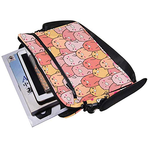 Funda bandolera para portátil de 14 pulgadas acolchada e impermeable 5