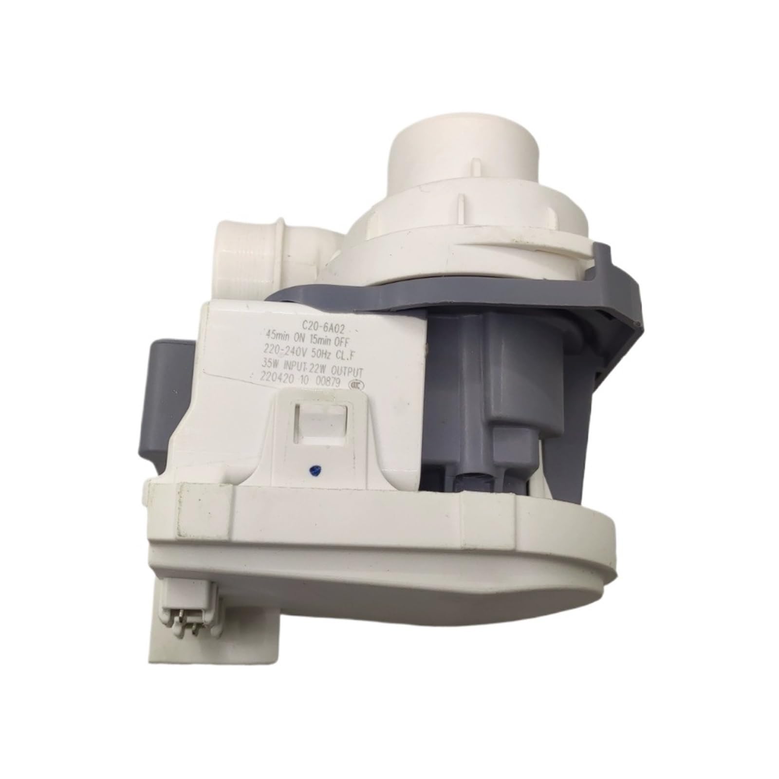 Motor De Bomba De Desagüe For Lavavajillas, Compatible Con Midea, C20-6A02, 35 W, 220-240 V, 50 Hz. Piezas De Repuesto For Lavavajillas.