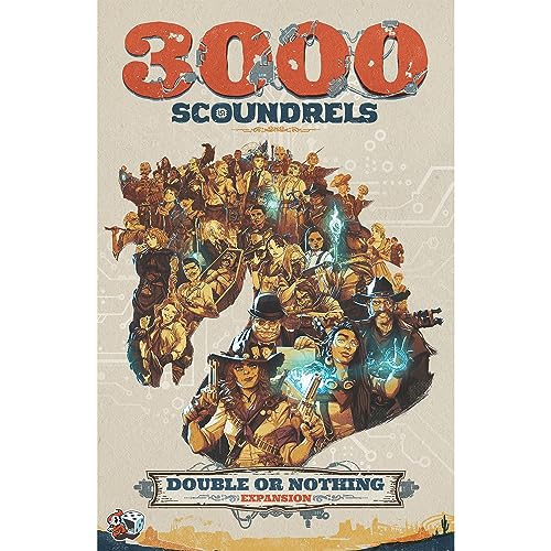 3000 Scoundrels Expansion Double or Nothing para 1-4 jugadores miniatura 2