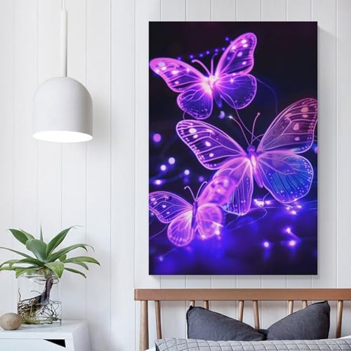 Cuadro En Lienzo con insectos brillantes y alta definición visual 5