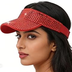 Red Hat+red Rhinestone
