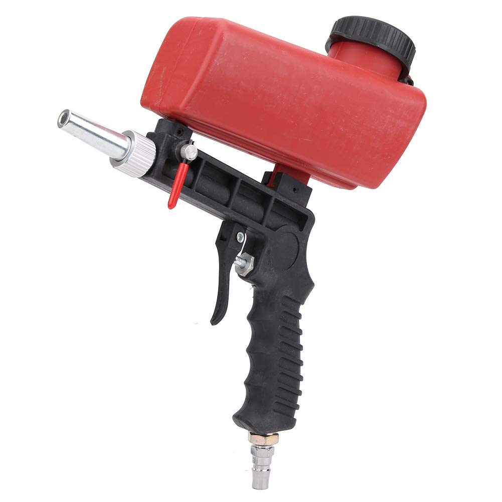 Sableuse Pistolet de Sablage Pneumatique 90PSI Petite Machine de Sablage Portative pour le Polissage Sablage et L'élimination la Rouille du Métal