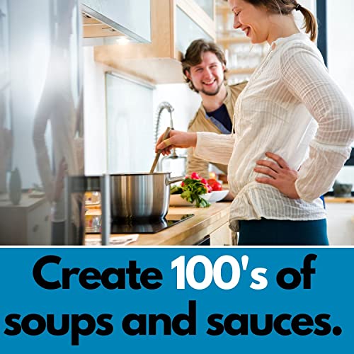 Whisk Bliss- Instant Soup Mix Great For Cup or Bowl of Soup 32 oz. | Just Add Water Universal Soup & Sauce Mix Makes Cream Of Chicken, Alfredo, Cheddar Soups & Much More - Thumbnail 2