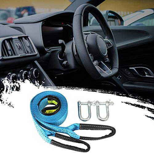 Correa de remolque para evitar atascos de coches y camiones con cable de 4m y 5m 5