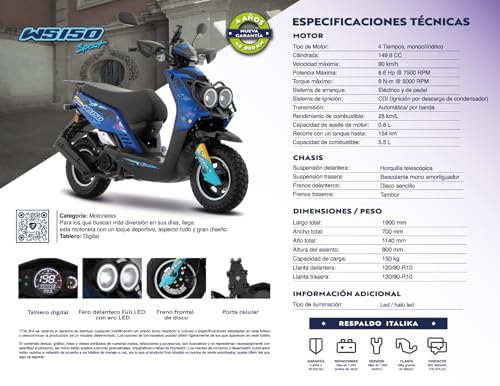 Catálogo de Italika 110cc , listamos los 10 mejores. 14 Imagen adicional