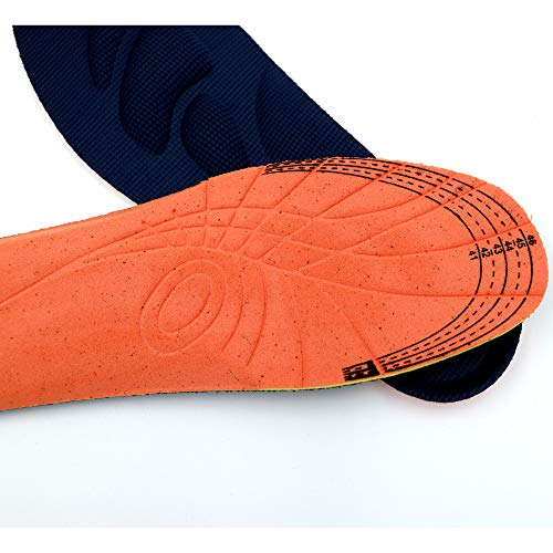 Plantillas de masaje para zapatos, absorbentes de impactos, unisex miniatura 2