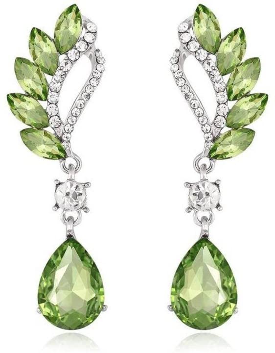 See full amazon price history chart for Nilus Collection Crystal and Rhinestone Drop Dangle Earrings, Long Trendy Eardrops for Girls and Women (Green) Nilus Collection Crystal and Rhinestone Drop Dangle Earrings, Long Trendy Eardrops for Girls and Women (Green) (B0BR7WV2VL) Amazon Price History, Amazon Price Tracker