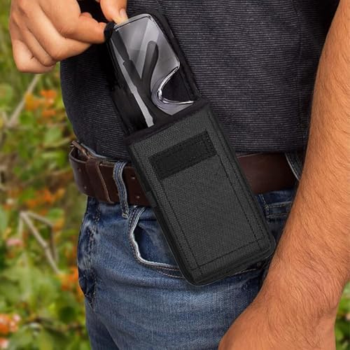Image of Eyeglass Case, Soft Sunglasses Case | Portable, Outdoor Carrying Organizer, With Carabiner