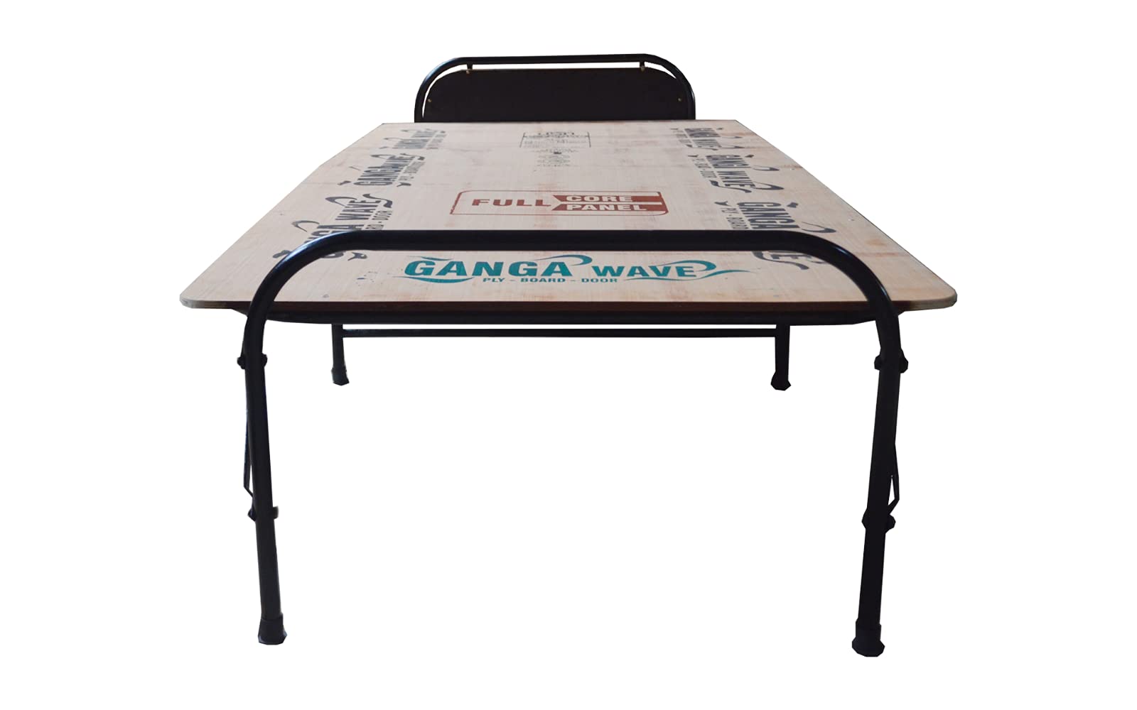 NATTNAK WE TRULY CARES AARAM CHARPAI UDYOG Plywood Folding Bed Head Single Size (3ft X 6ft) | Support for Pillow | Portable Folding Bed (Brown)-image-23