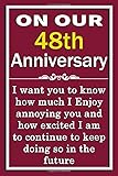 Photo Gallery anniversary gift for wife 48 years: notebook gift for anniversary for wedding wife women her couple / anniversary gift for wife from husband romantic ... gift for couple 48 years , 100 pages journal Photo Gallery anniversary gift for wife 48 years: notebook gift for anniversary for wedding wife women her couple / anniversary gift for wife from husband romantic ... gift for couple 48 years , 100 pages journal