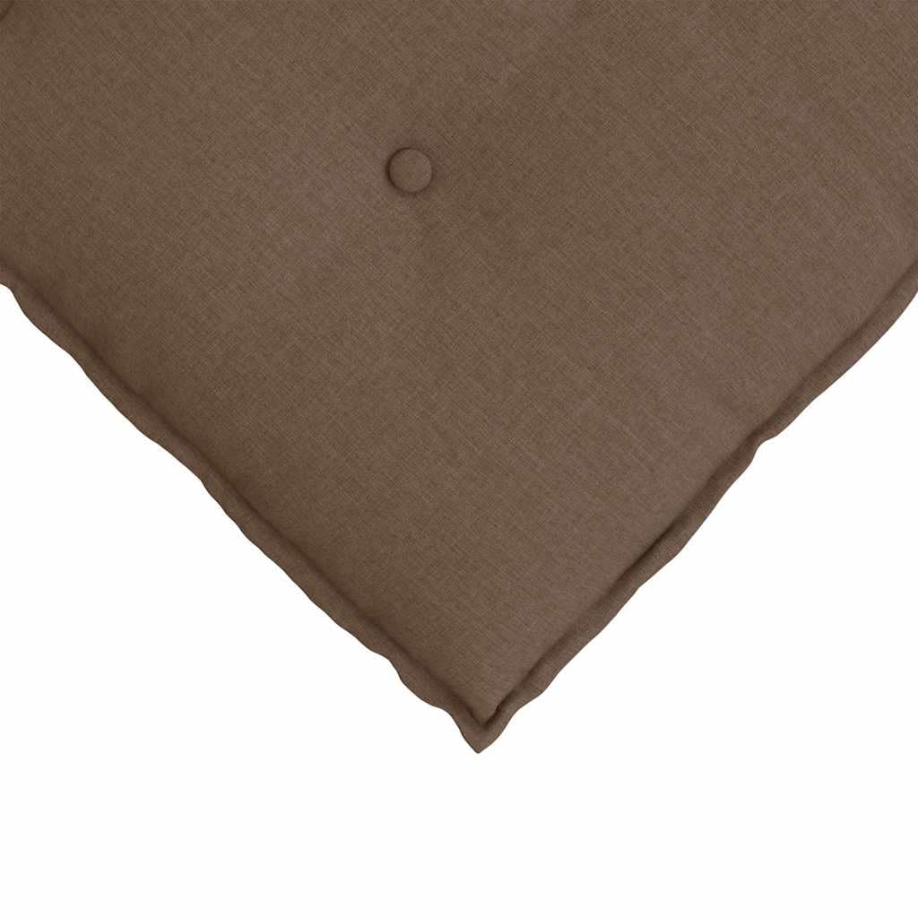 Cuscino per schienale marrone, 120 x 19 x 50 cm, tessuto con rivestimento sfoderabile, ergonomico e traspirante, cuscino lombare ortopedico per ufficio, divano, letto, auto e sedia a rotelle